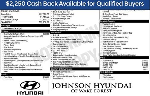 White Pearl 2026 Hyundai TUCSON SEL