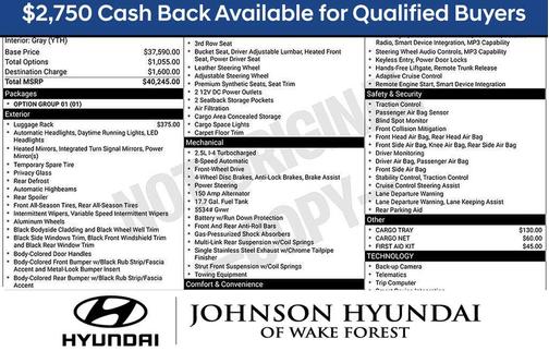 Atlantic Blue 2026 Hyundai SANTA FE SEL