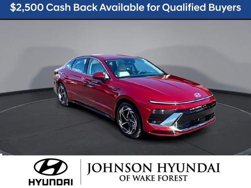 Red 2026 Hyundai SONATA SEL Sport