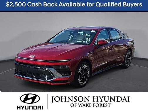 Red 2026 Hyundai SONATA SEL Sport