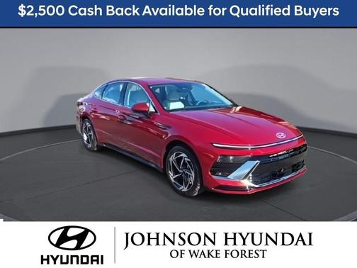 Red 2026 Hyundai SONATA SEL Sport