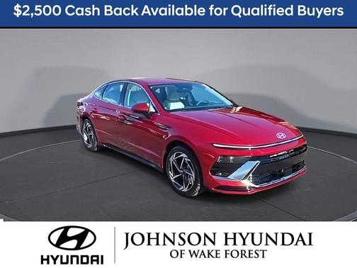 Red 2026 Hyundai SONATA SEL Sport