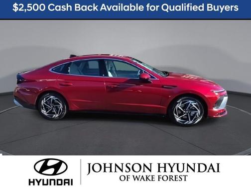 Red 2026 Hyundai SONATA SEL Sport
