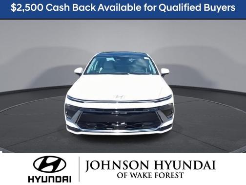 White 2026 Hyundai SONATA Hybrid SEL