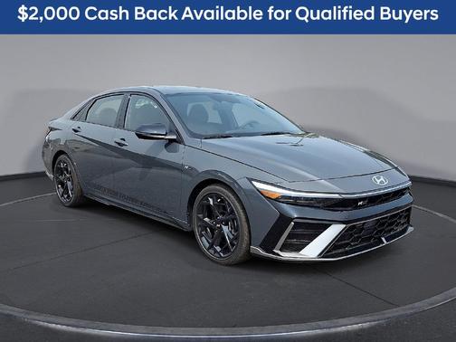 Gray 2026 Hyundai ELANTRA N Line