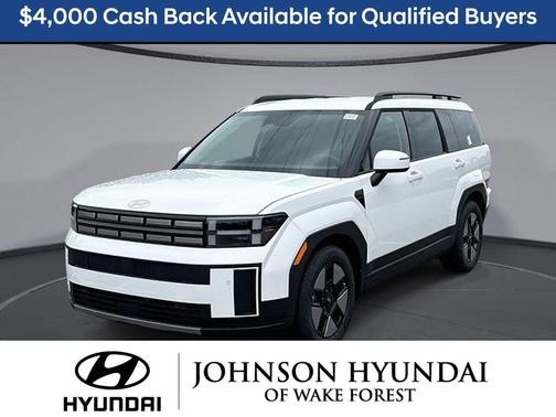 White 2026 Hyundai SANTA FE HEV SEL