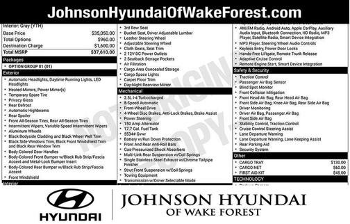 Hampton Gray 2026 Hyundai SANTA FE SE