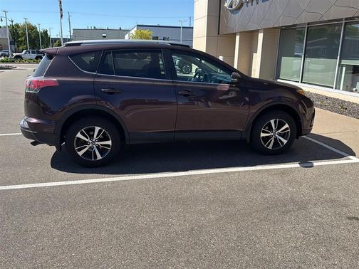 Black Currant Metallic 2017 Toyota RAV4 XLE