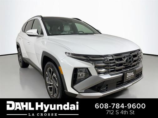 Creamy White Pearl 2026 Hyundai TUCSON Hybrid Limited