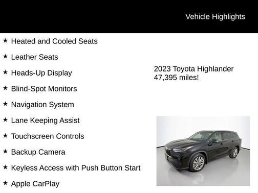 2023 Toyota Highlander Hybrid Platinum