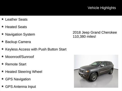 2018 Jeep Grand Cherokee Limited X