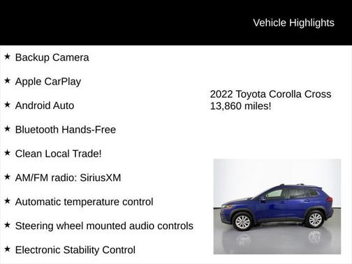 2022 Toyota Corolla Cross LE