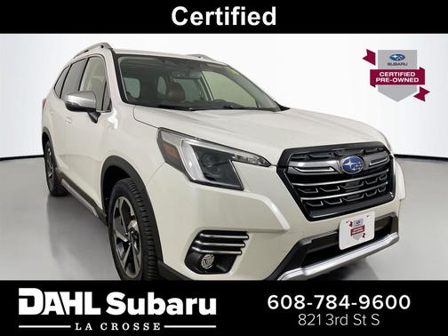 Crystal White Pearl 2023 Subaru Forester Touring