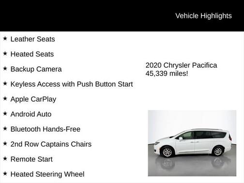 2020 Chrysler Pacifica Touring L