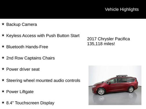 2017 Chrysler Pacifica Touring