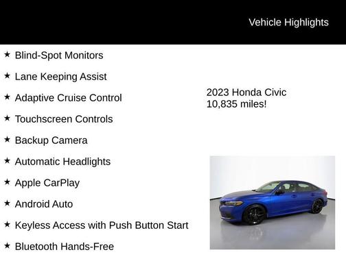 2023 Honda Civic Sport