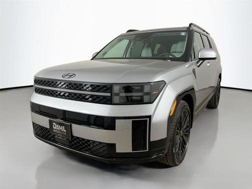 Shimmering Silver 2026 Hyundai SANTA FE HEV Calligraphy