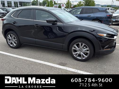 Jet Black Mica 2023 Mazda CX-30 2.5 S Preferred Package