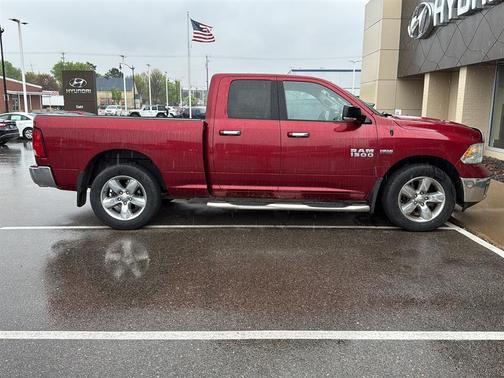 Deep Cherry Red Crystal Pearlcoat 2015 RAM 1500 Big Horn