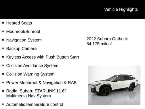 2022 Subaru Outback Wilderness