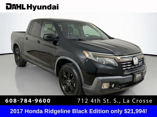 2017 Honda Ridgeline Black