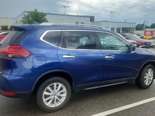 Caspian Blue 2017 Nissan Rogue SV