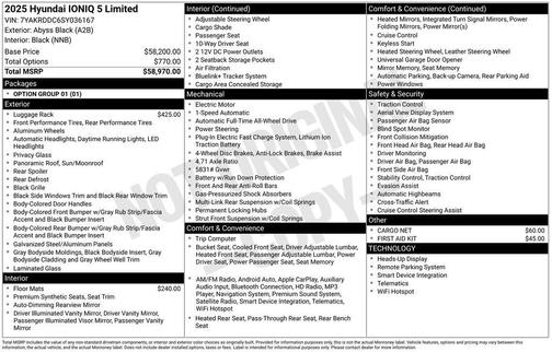 2025 Hyundai IONIQ 5 Limited