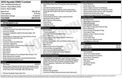 2025 Hyundai IONIQ 5 Limited