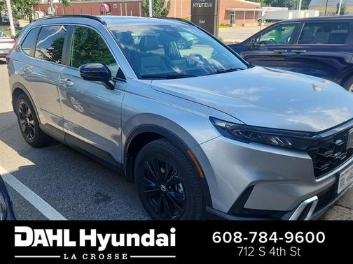 Lunar Silver Metallic 2024 Honda CR-V Hybrid Sport Touring AWD