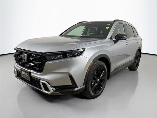 Lunar Silver Metallic 2024 Honda CR-V Hybrid Sport Touring AWD
