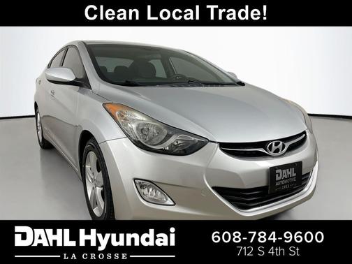 Radiant Silver 2013 Hyundai ELANTRA GLS
