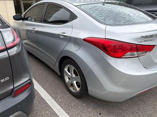 Radiant Silver 2013 Hyundai ELANTRA GLS