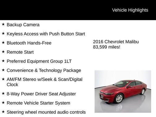 2016 Chevrolet Malibu 1LT