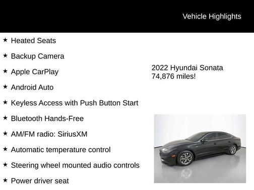 2022 Hyundai SONATA SEL