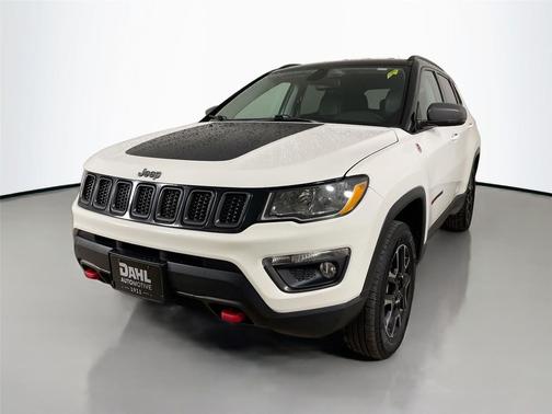 White Clearcoat 2019 Jeep Compass Trailhawk