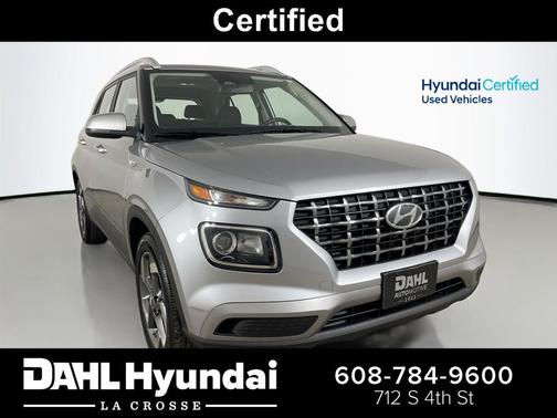 Shimmering Silver 2024 Hyundai VENUE SEL