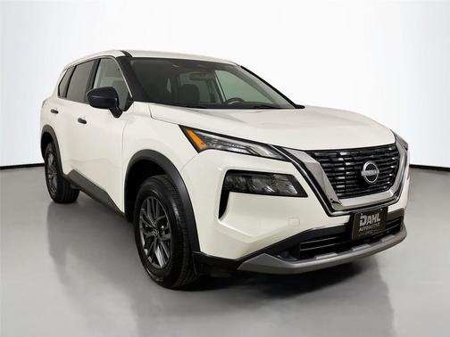 Glacier White 2023 Nissan Rogue S