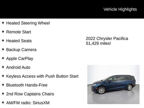 2022 Chrysler Pacifica Touring AWD