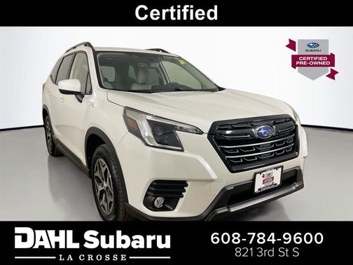Crystal White Pearl 2024 Subaru Forester Premium