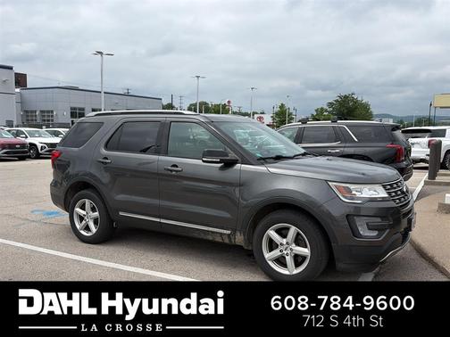 Magnetic Metallic 2017 Ford Explorer XLT