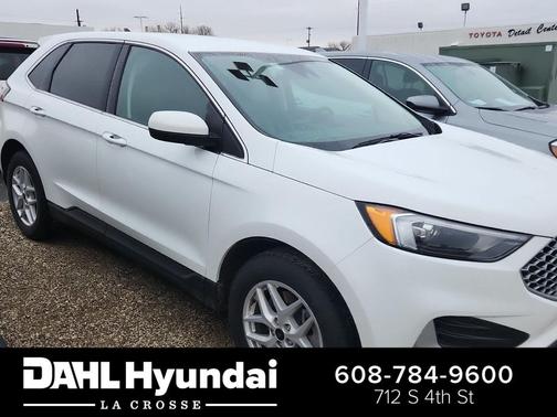 Oxford White 2024 Ford Edge SEL