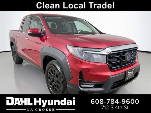 Radiant Red Metallic II 2022 Honda Ridgeline RTL-E