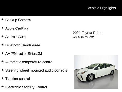 2021 Toyota Prius LE