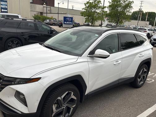 White Pearl 2024 Hyundai TUCSON Limited