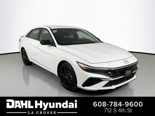 Serenity White Pearl 2026 Hyundai ELANTRA Sport