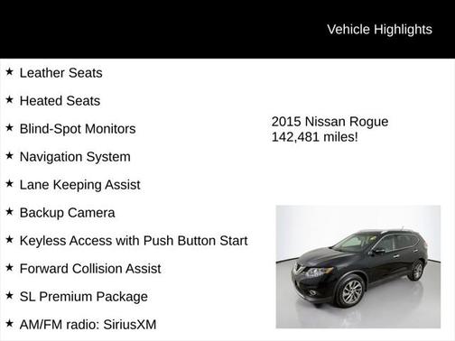 2015 Nissan Rogue SL