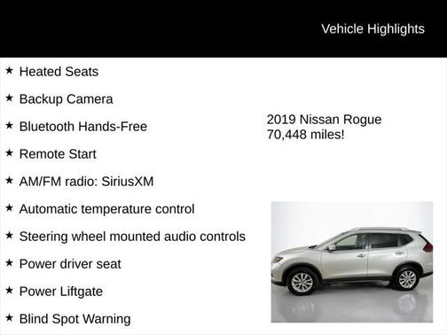 2019 Nissan Rogue SV