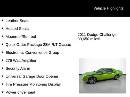 2011 Dodge Challenger R/T