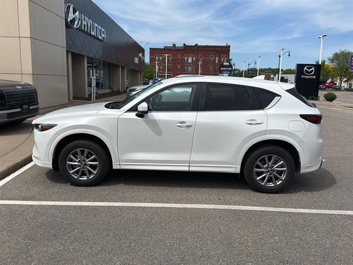 Rhodium White Metallic 2024 Mazda CX-5 2.5 S Preferred Package