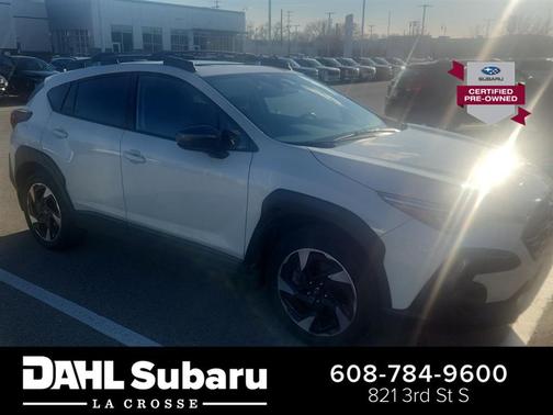 Crystal White Pearl 2024 Subaru Crosstrek Limited